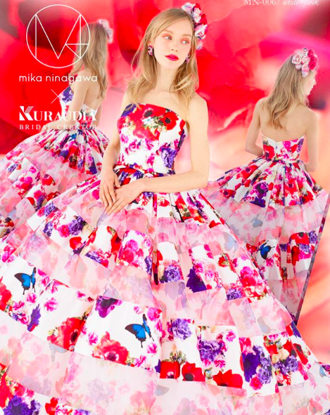 カラードレスで大人気☆蜷川実花さんプロデュース『M/mika ninagawa 