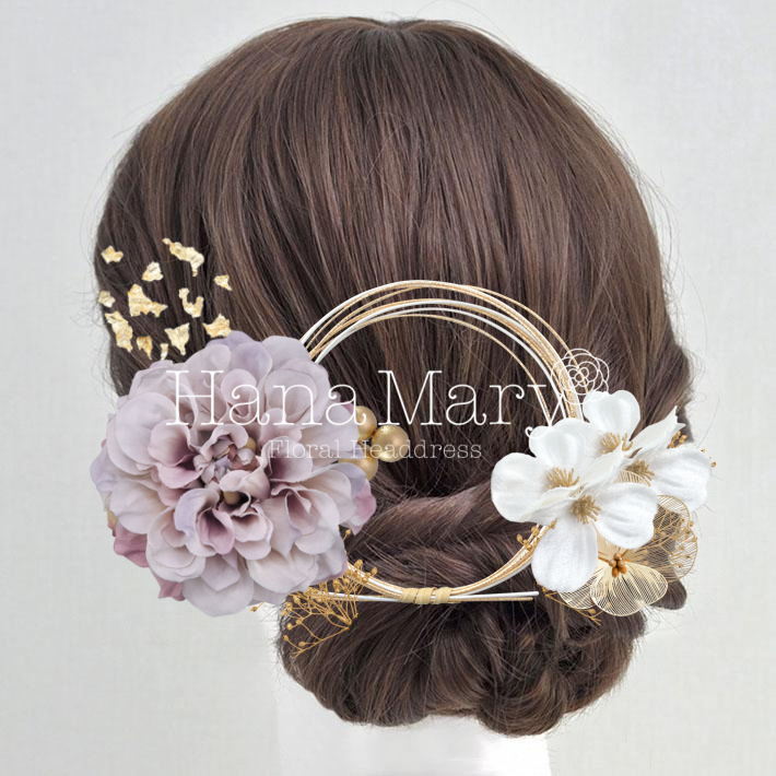 スモーキーパープルダリア