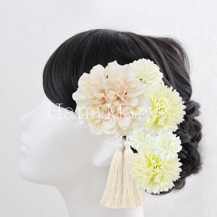 シンプルな白盛り