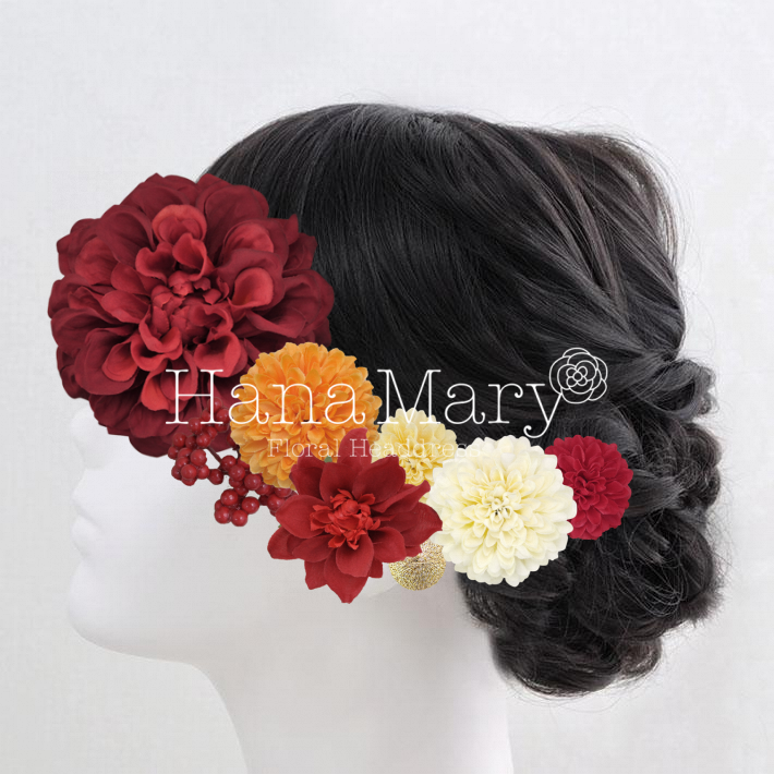 赤い花たくさん2