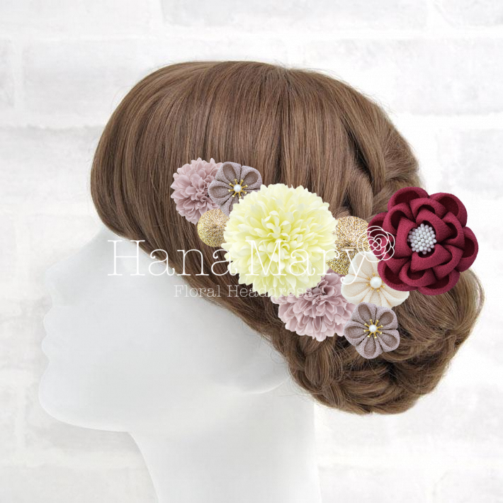 アンティーク＋椿つまみ