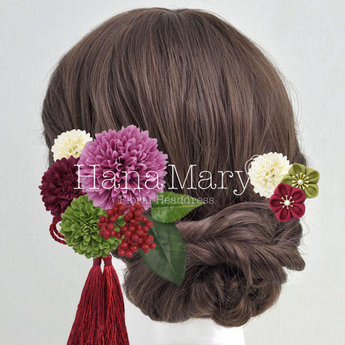 赤×緑×クリーム 