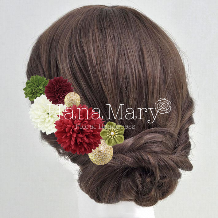 グリーンをアクセントに