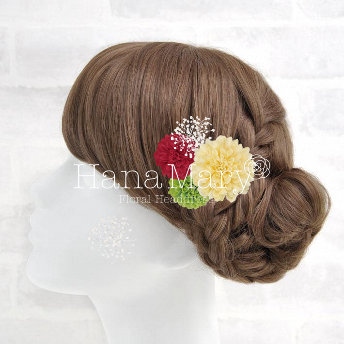 可愛い髪飾り 左編