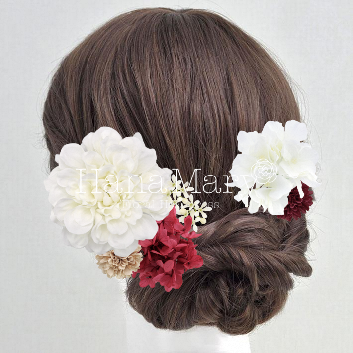 色打掛用レトロ渋赤