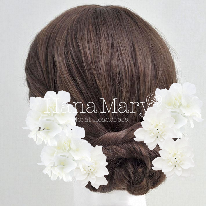 白いお花だけ②