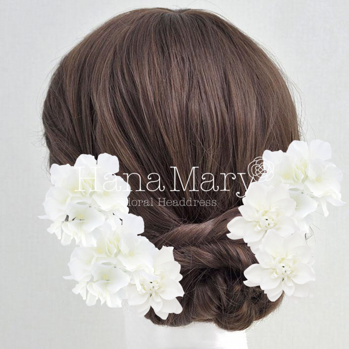 白いお花だけ③