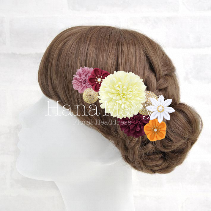 オレンジが映える