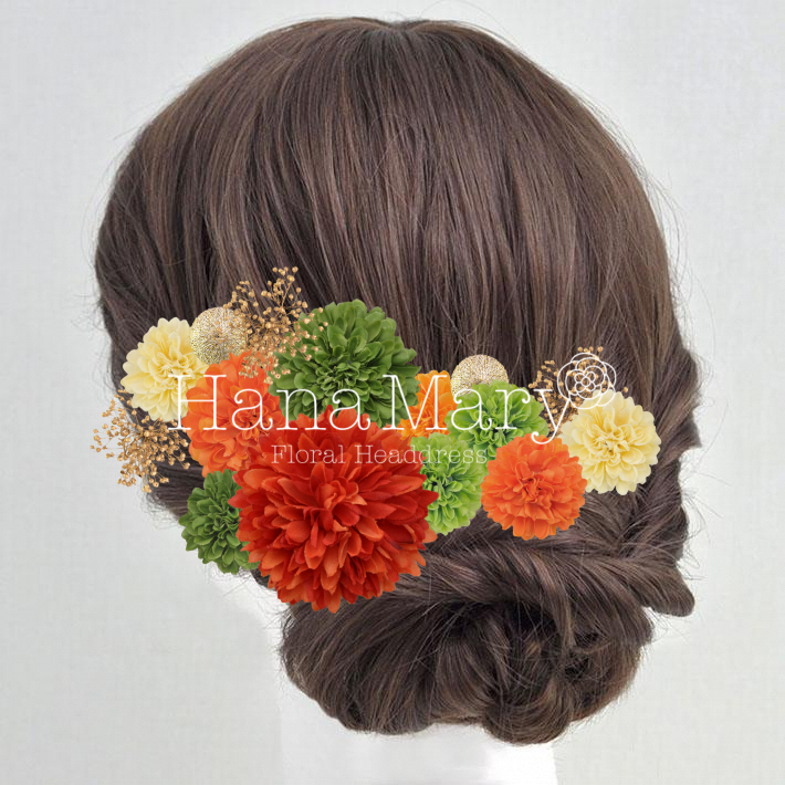 オレンジダリア大メイン