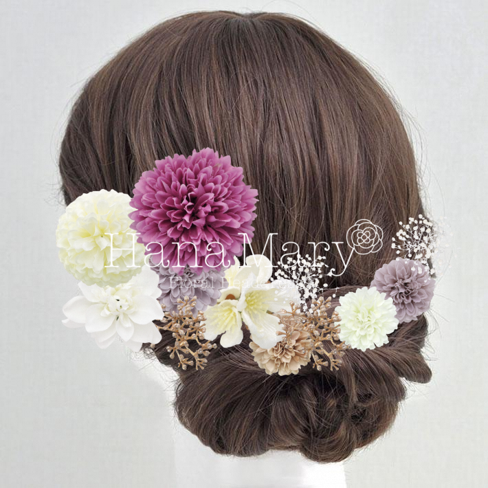 淡い色に一つ力強さを