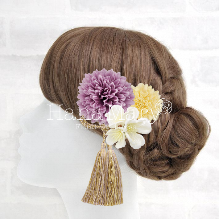 パープルピンポンマム