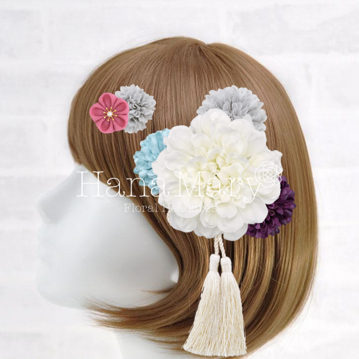 髪飾り、完成版