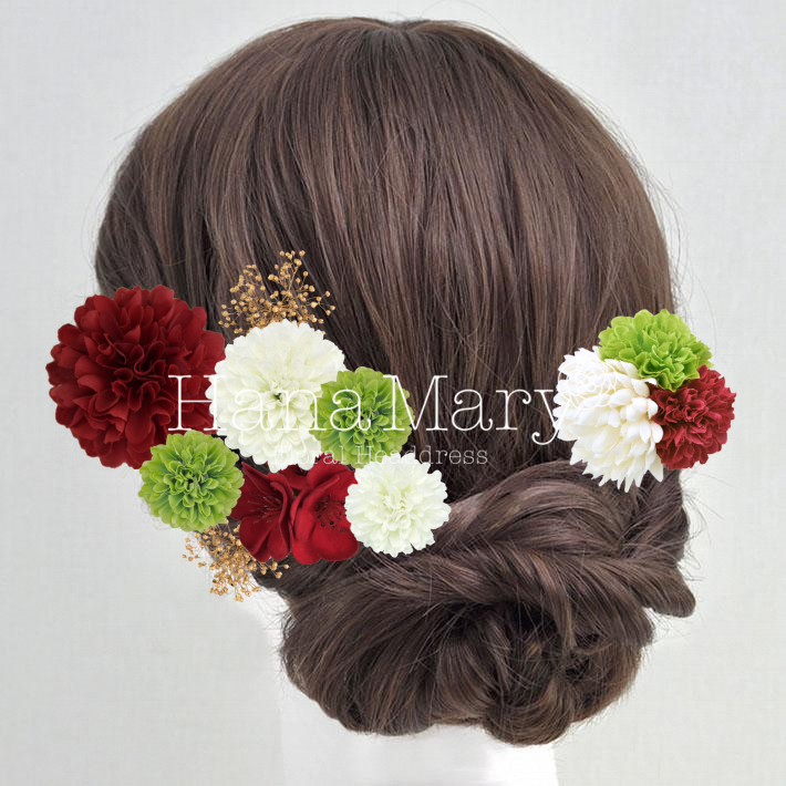 ピンポンマムとかすみ草２