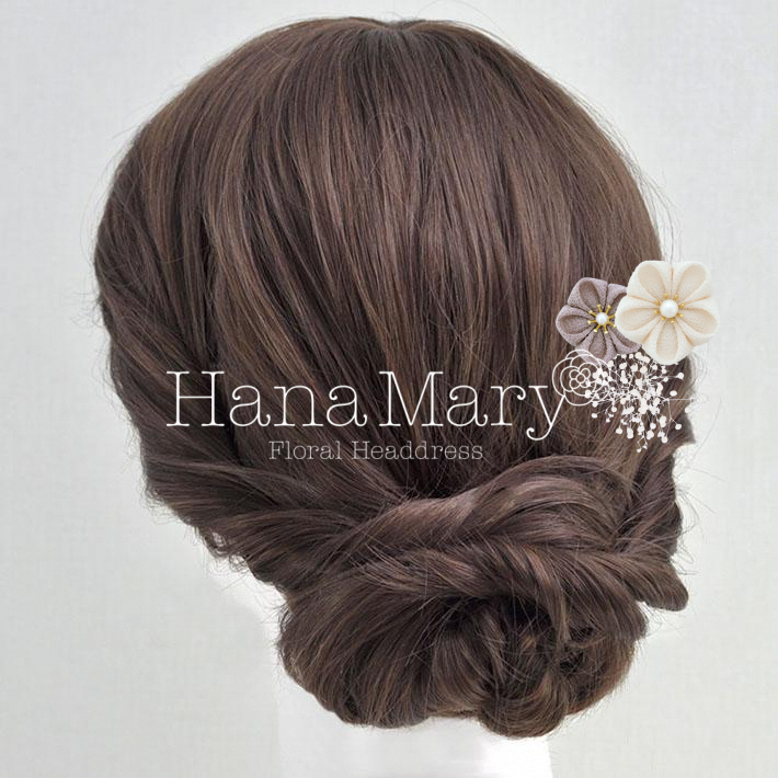 ツバキの髪飾り