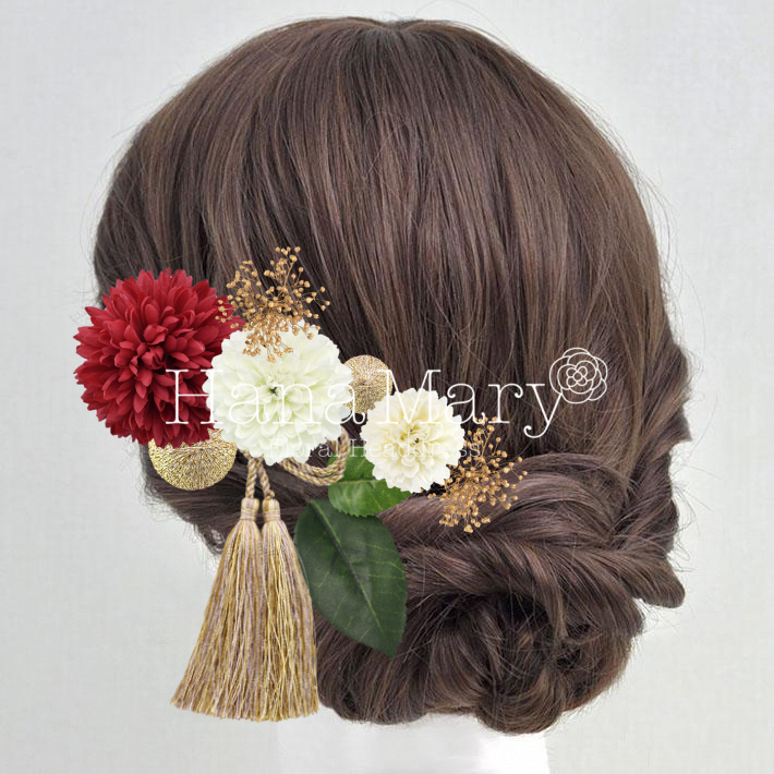 成人式　髪飾り