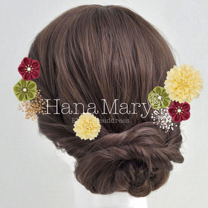 和装　髪飾り　かわいい