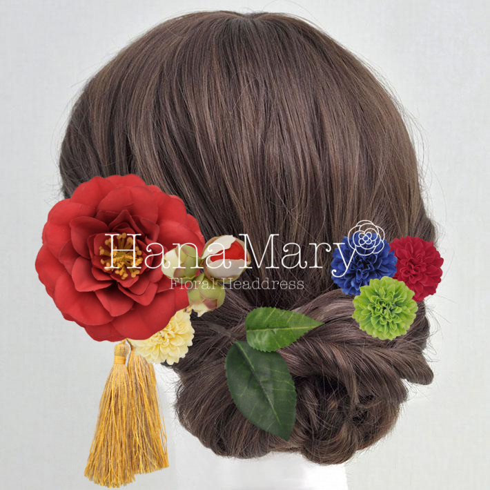 着物に合わせた色