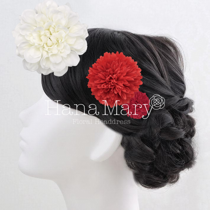 赤二つと白大一つ　6.5と3.5