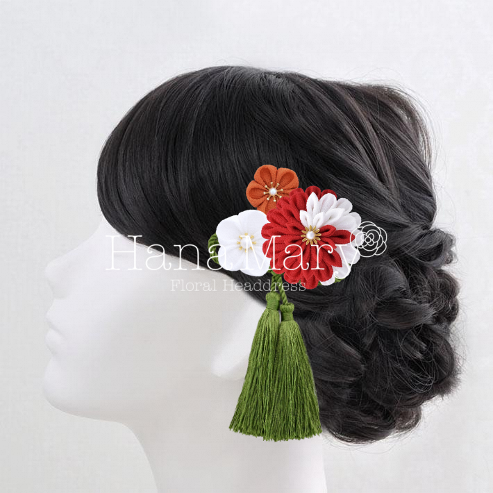 つまみ細工和テイスト