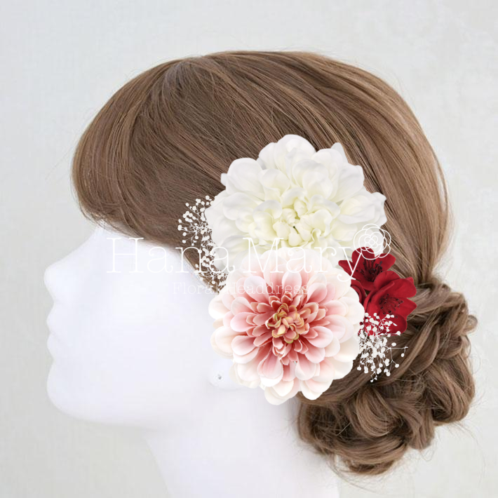 ダリア　ピンク