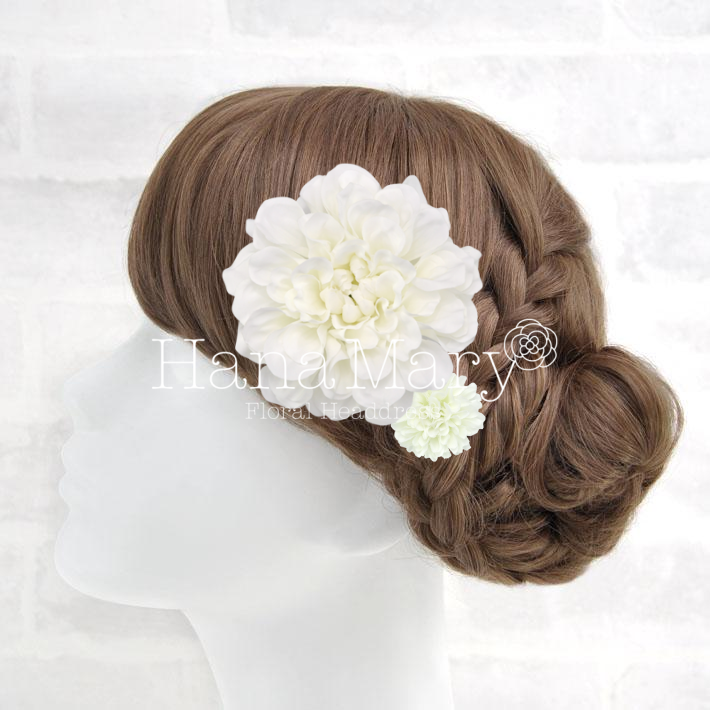 ダリアとピンポンマム