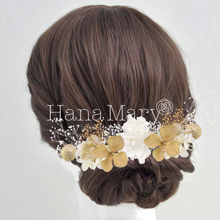 アジサイとかすみ草