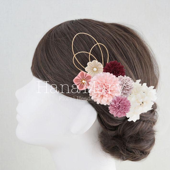 つまみとあじさい