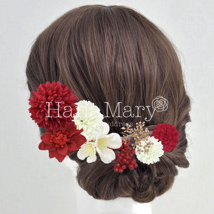 白無垢に合う髪飾り