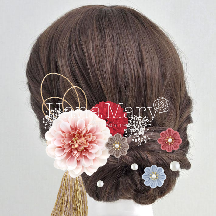 成人式　髪飾り