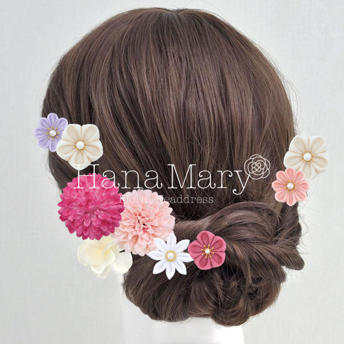 ピンク×ホワイト