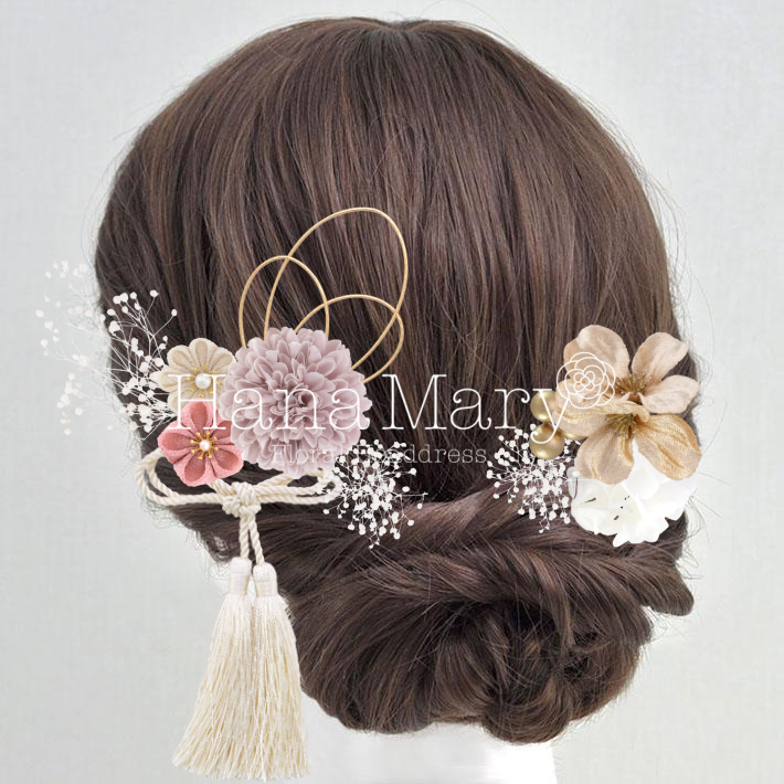 ピンク系タッセル