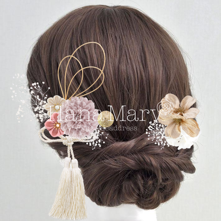 ピンク系タッセル