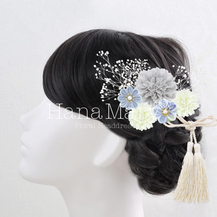 空色に溶けたい髪飾り