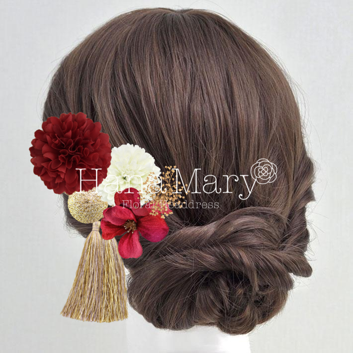 大きな赤いお花