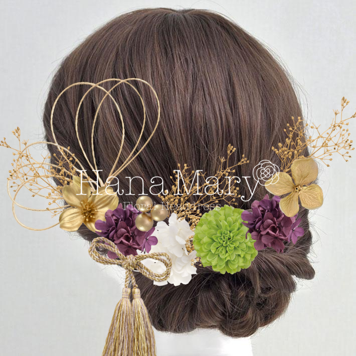 卒業式髪飾り