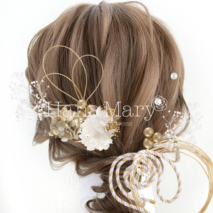 ゴールド　ホワイト