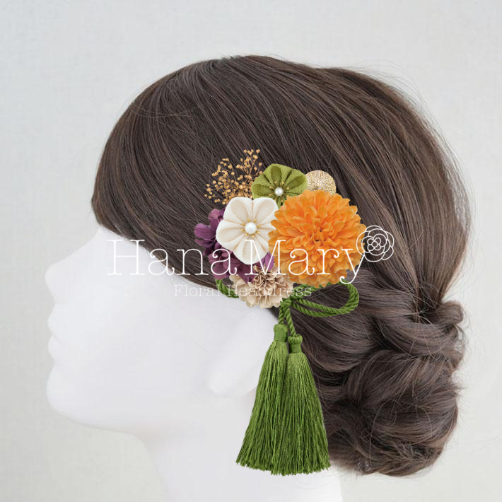 マムとつまみ細工（アレンジver.）