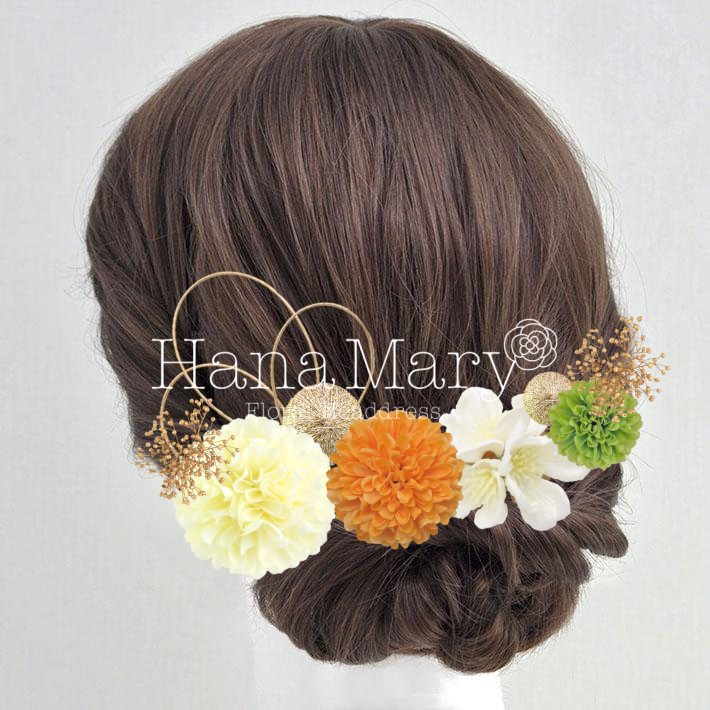 卒業ヘアアクセ