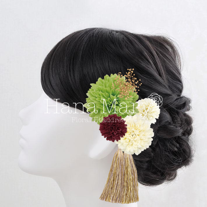 ピンポンマムのグラデーション