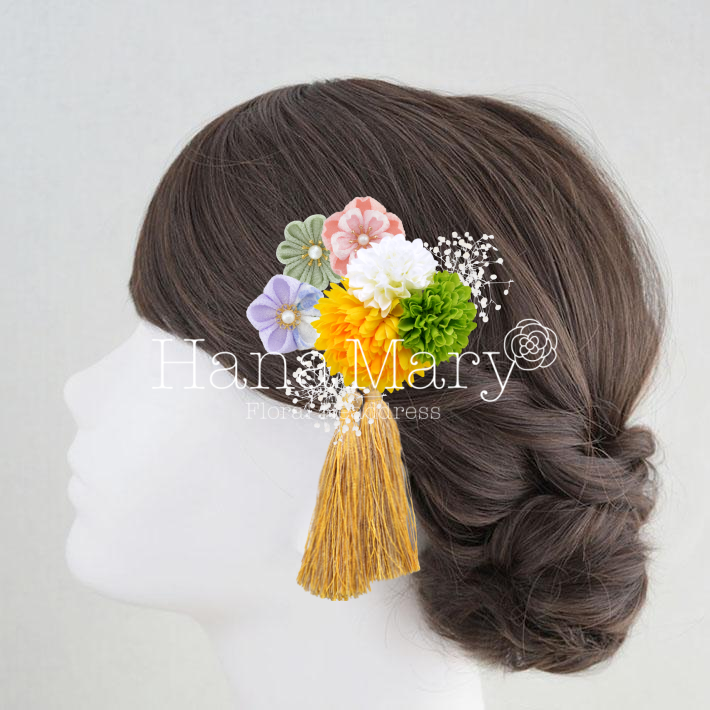 ひまわりのような明るい色をチョイス❗️