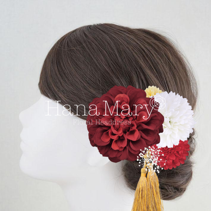 赤　白無垢合せ