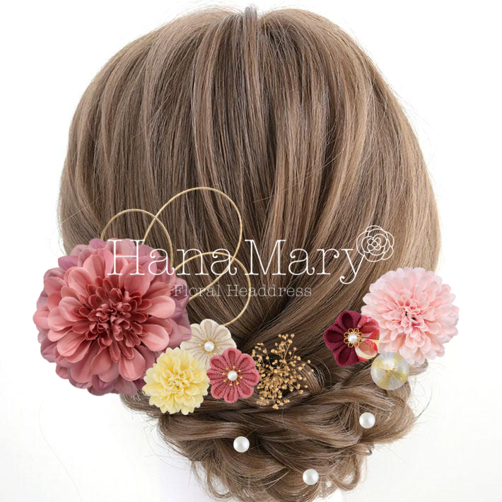 ピンク好きのためのアレンジ♡