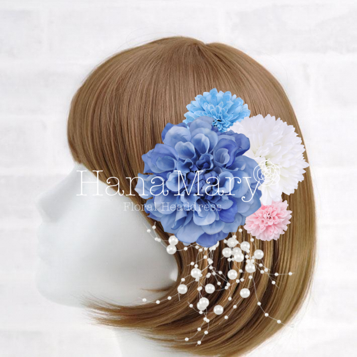 結婚式使う髪飾り