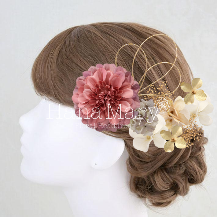 ジニアクラシックピンク&ゴールド