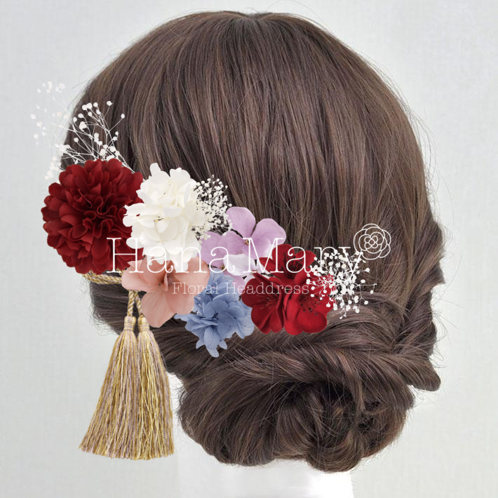 青あじさいとかすみ