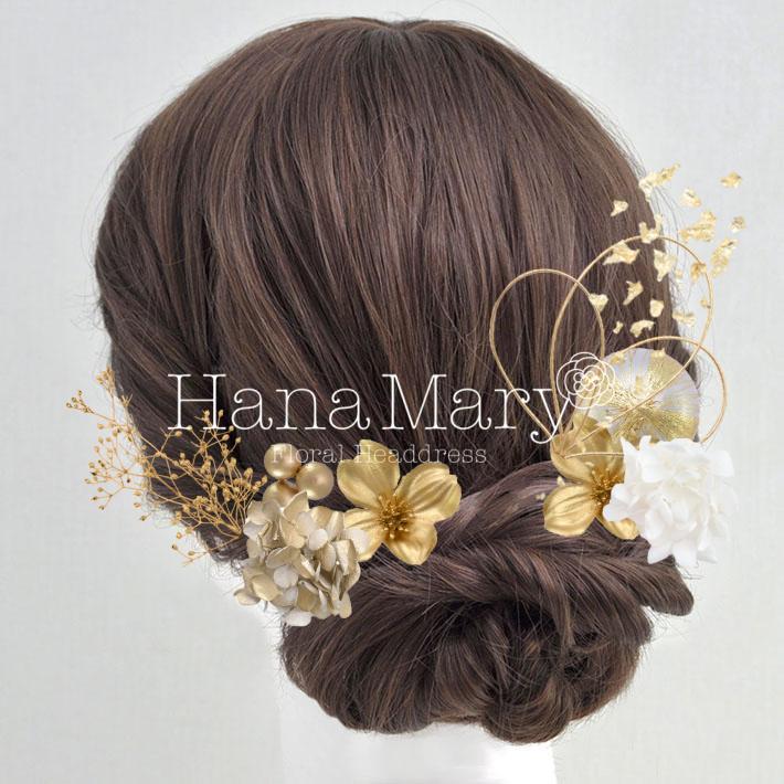 成人式髪飾り