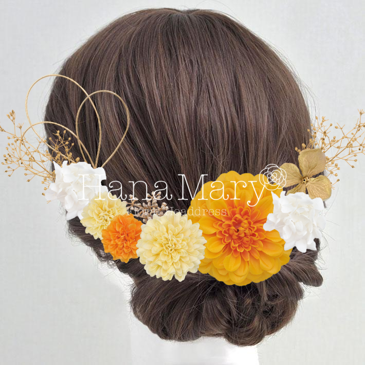 太陽の下で輝ける髪飾り