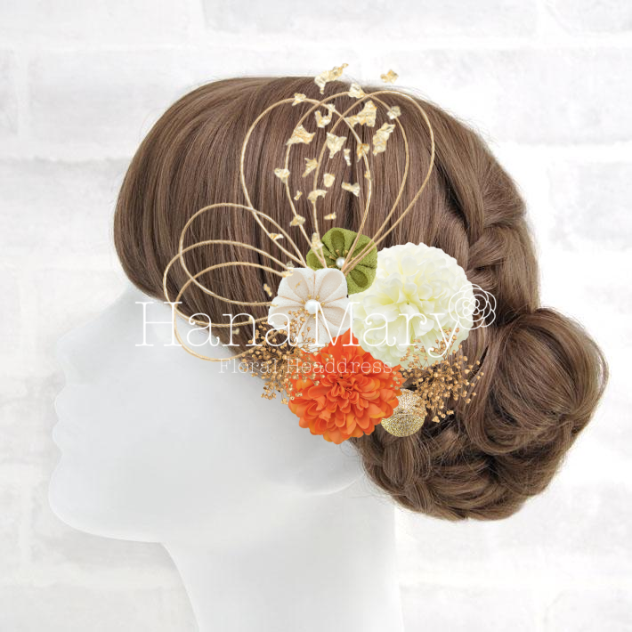 金箔とワイヤーあり