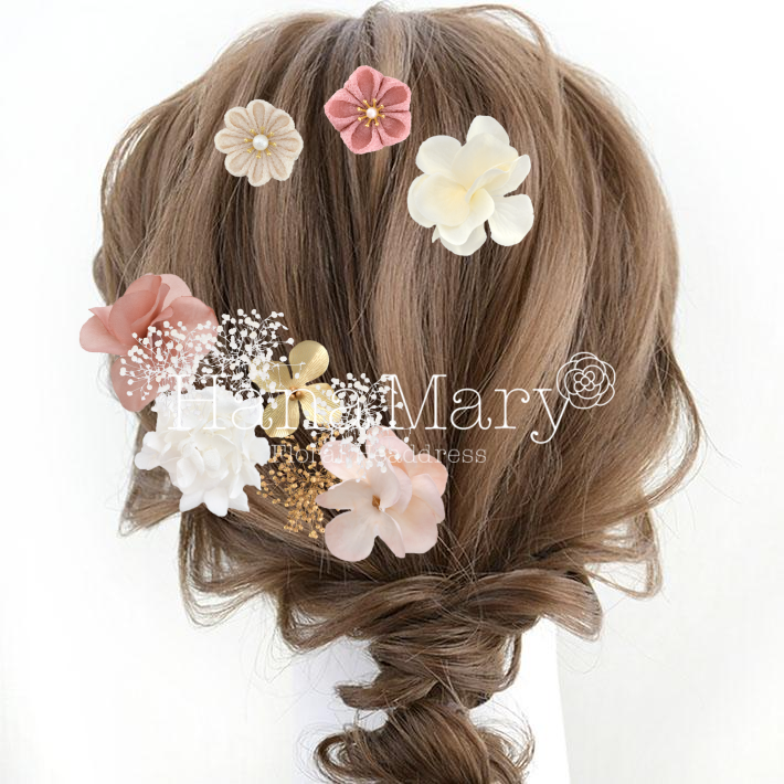 CD&和装 くすみピンク