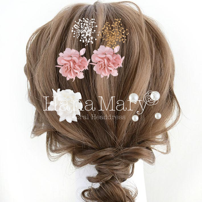 ピンクとホワイト